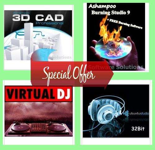 VARIETY OF 5 DVD SOFTWARE BUNDLE WITH BONUSES SPECIAL OFFER! !
