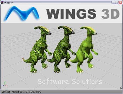 Wings 3D Modelling Software - modeller that is both powerful and easy to use