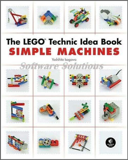 The LEGO Technic Idea 168 Pages E-Book: Simple Machines + BONUS Kids Entertainment Software Pack!