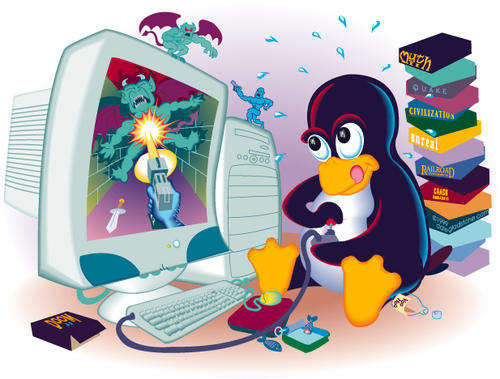 Huge Tux Children Kids Fun Drawing Maths Typing Games Software Package for PC/Laptop NEW
