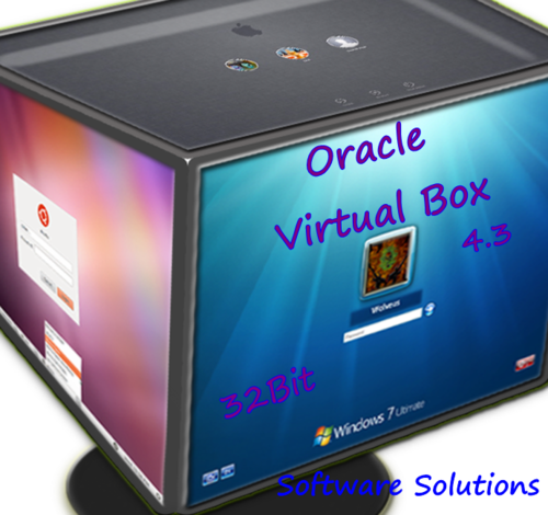 Oracle VM Virtual Box 4.3 - 32 Bit - installs on Windows, Linux, Mac OS X and Solaris + Bonus