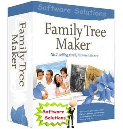 Family Tree Maker - Building Family Trees software for Pc/Laptop + BONUS Software !