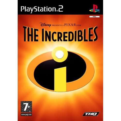 Disney PIXAR THE INCREDIBLES PS2 GAME AGE 7+ New & Sealed
