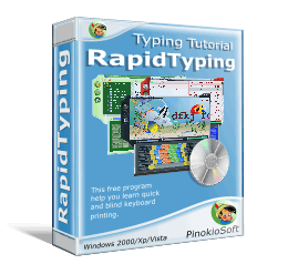 Rapid Typing Tutor Great for students learning to type Pc Software