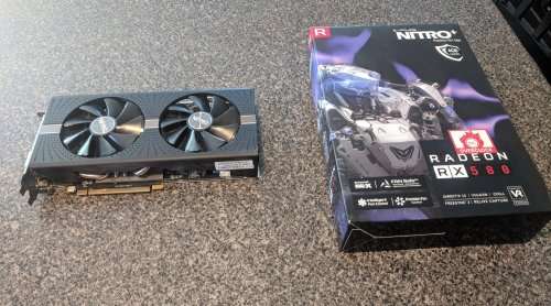 Sapphire Nitro+ RX580 4GB