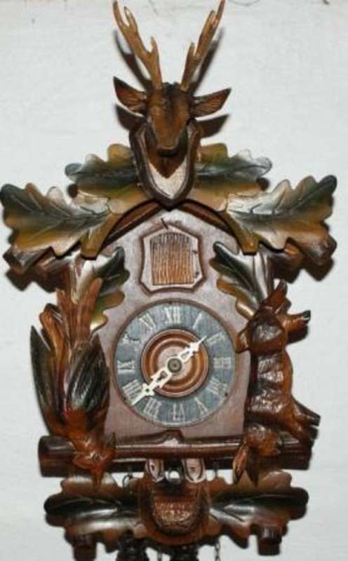 Hunters Theme Cuckoo clock