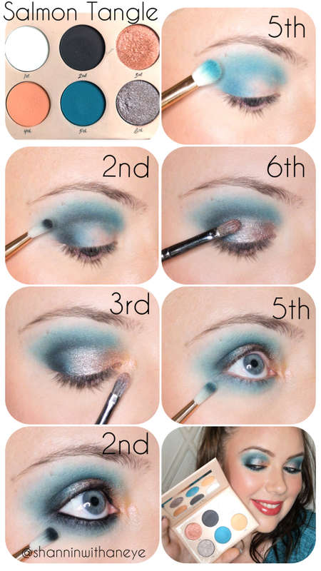 Glamore Cosmetics 3 Piece Salmon Tangle Eyes Gift Set