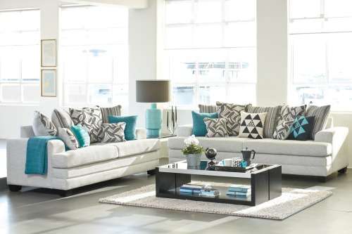 3 Piece Blue Gum Lounge Suite