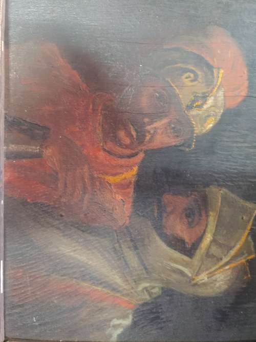 An old picture in frame not to be mist Bargain start