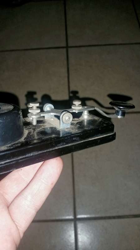 Morse code key