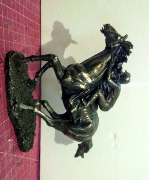 Horse and Jockey Ornament