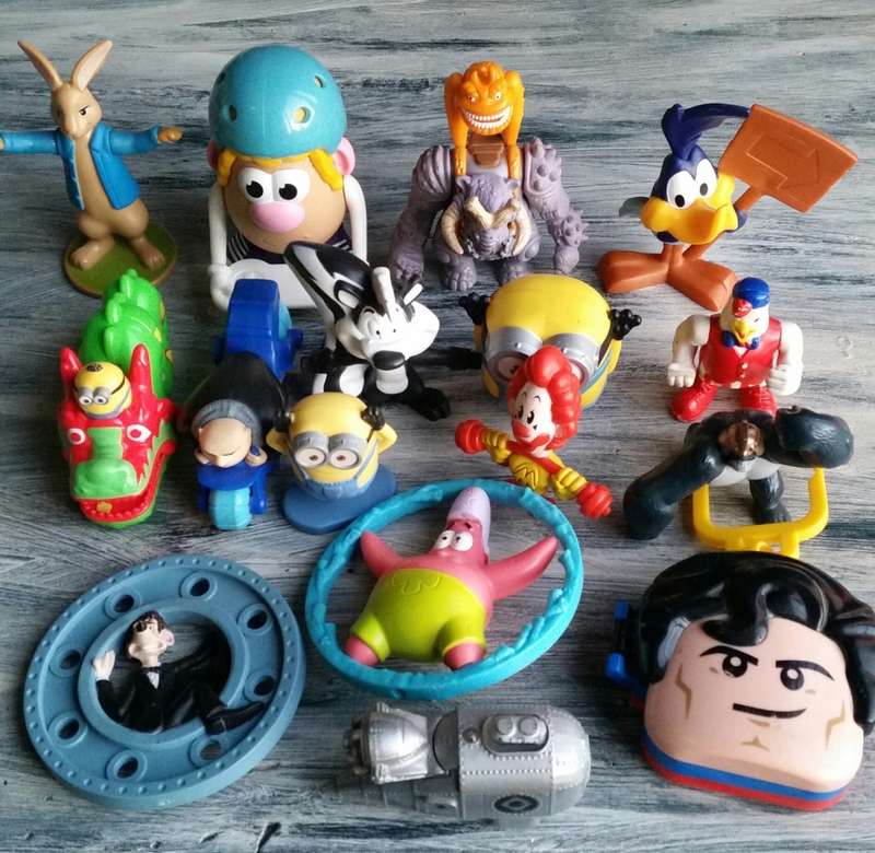 Fast Food Toy Lot.