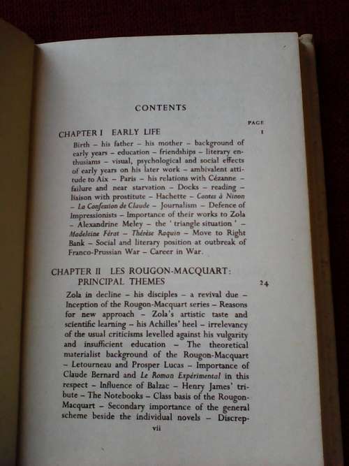 Emile Zola by Angus Wilson. 1st ed 1952  H/C