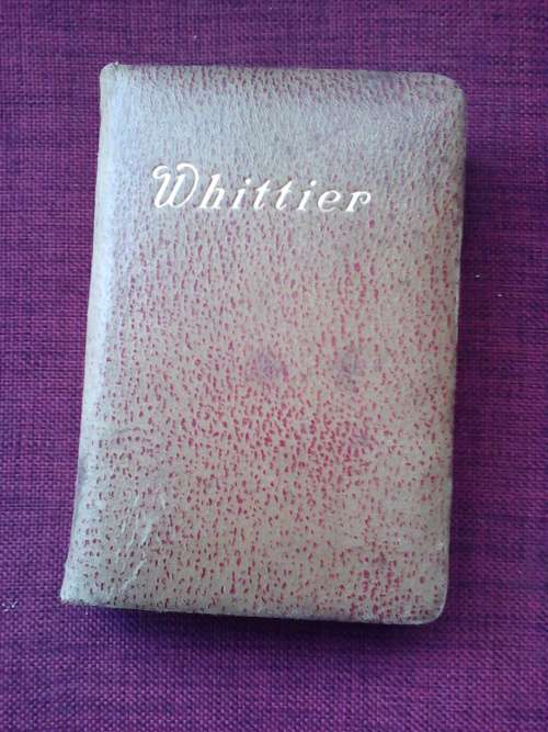 Poems By John Greenleaf Whittier. H/C Date?