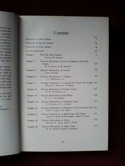 Hunger Signs in Crops. Symposium 3rd Ed 1964