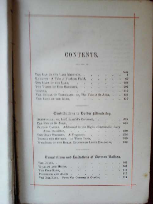 The poetical works of Sir Walter Scott. H/C 1883