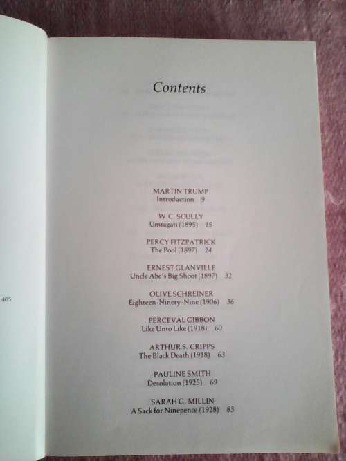 A Centurury of South Arican short stories ed bt Martin Trump. S/C 1993