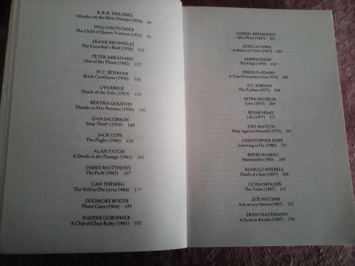 A Centurury of South Arican short stories ed bt Martin Trump. S/C 1993