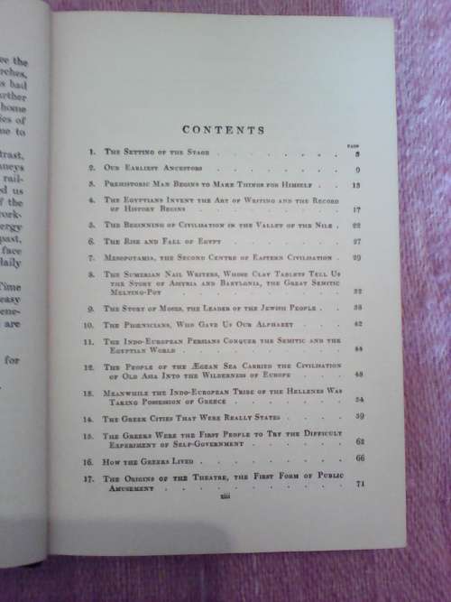 The story of mankind by Hendrik van Loon. 1937 H/C