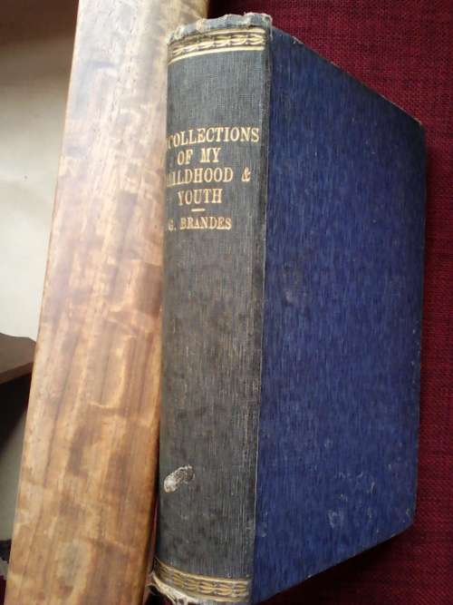 Recollections of my childhood and youth by George brandes. H/C 1st 1906