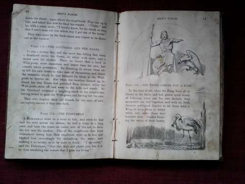 Aesop`s Fables by Thomas James. H/C 1852