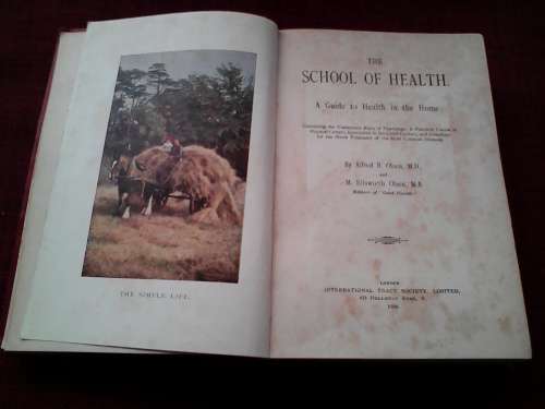 The school of Health by Alfred B. Olsen. H/C  1906
