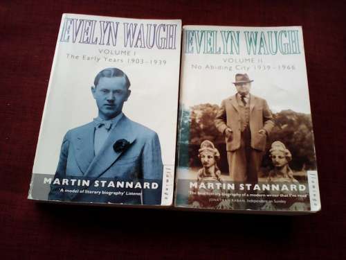 Evelyn Waugh by Martin Stannard. Vol I and II  S/C 1993