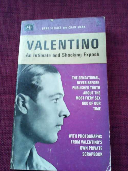 Valentino by Brad Steiger. S/C 1st 1966