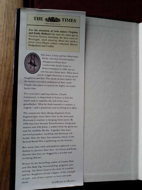Two Silver Crosses by Beryl Kingston. H/C  1st 1993