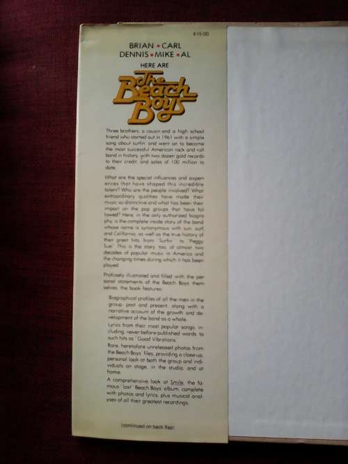 The Beach boys by Byron Preiss. H/C 1979 1st