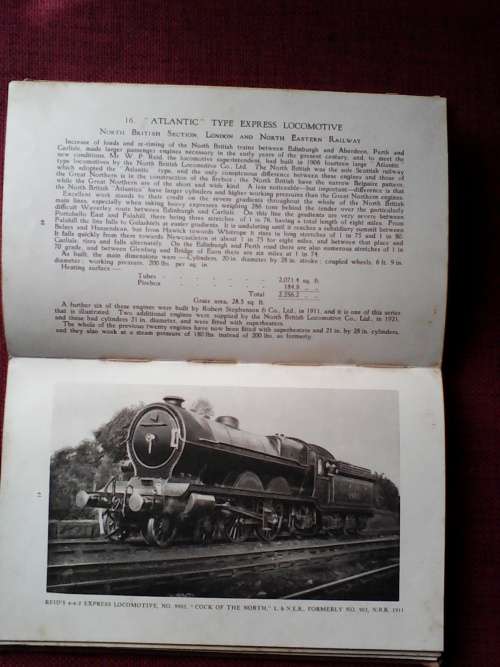 British Locomotives Illustrated by WJ Bell. H/C. 95 pp. 1933