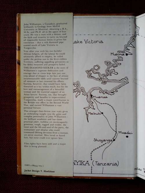 The Diamond Seeker by John Gawaine. H/C. 184 pp. 1st 1976
