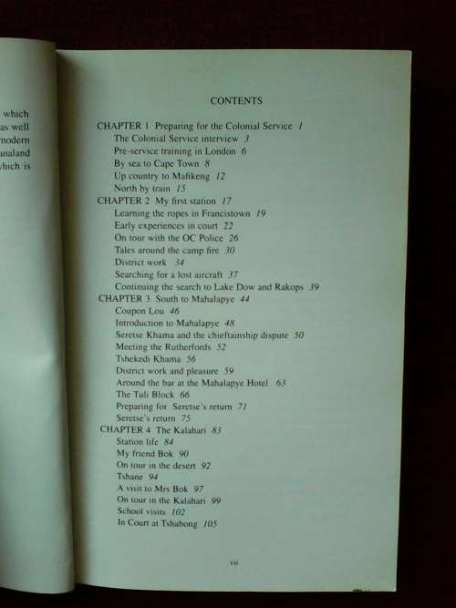 Under Two Flags in Africa by George Winstanley. S/C. 254 pp. 1st 2000
