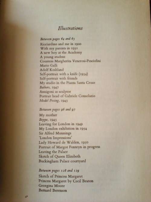 Pietro Annigoni  An Artist`s Life by Pietro Annigoni. H/C. 224 pp. 1st 1979