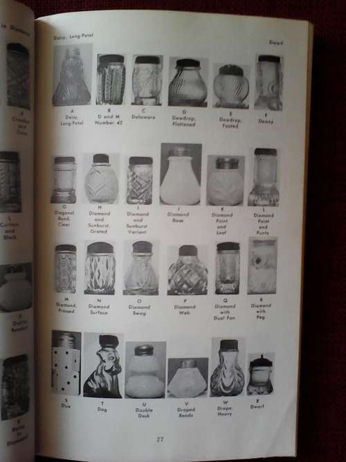 Glass Salt Shakers by Arthur G Peterson. S/C. 196 pp.
