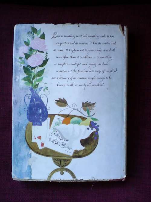 Fireside Book of Love Songs by Boni, Lloyd and Provensen. H/C. Large format. 324 pp.