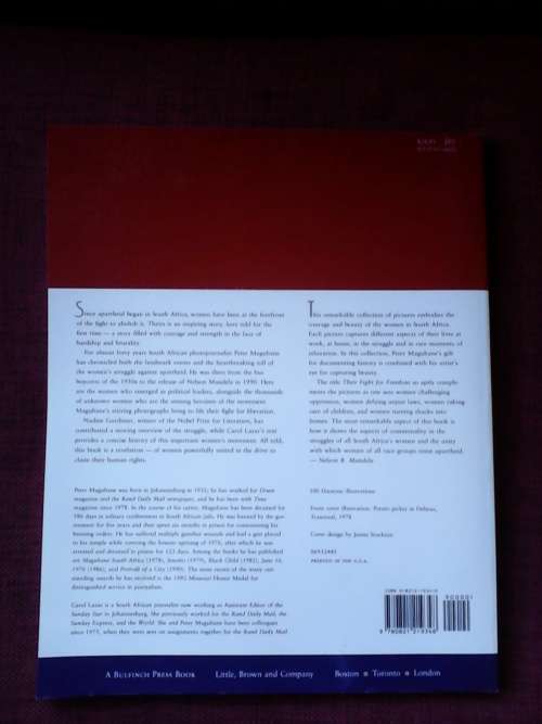 Women of South Africa - Their Fight for Freedom by Carol Lazar. Large format. S/C. 134 pp.
