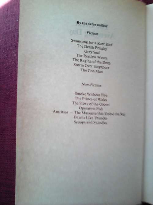 The Great Avenging Day by Alfred Draper. H/C. 233 pp.
