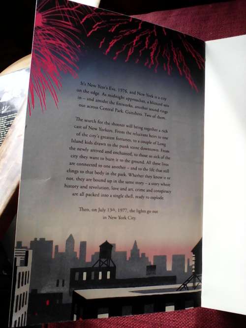 City on Fire by Garth Risk Hallberg. Large format. S/C. 903 pp.