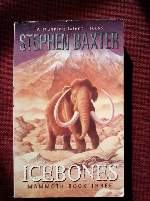 Icebones by Stephen Baxter. Mammoth book 3. 2001