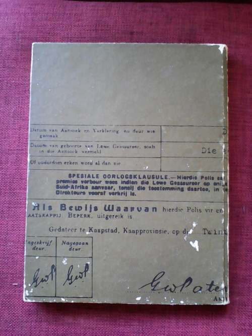 Uit die Volk Gebore: Sanlam se Eerste Vyftig Jaar deur JP Scannell. Groot formaat. H/B. 126 pp.