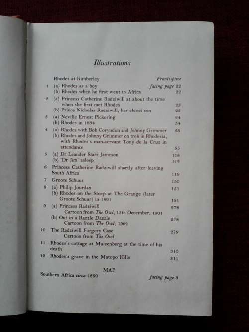 Cecil Rhodes and the Princess by Brian Roberts. H/C. 405 pp.