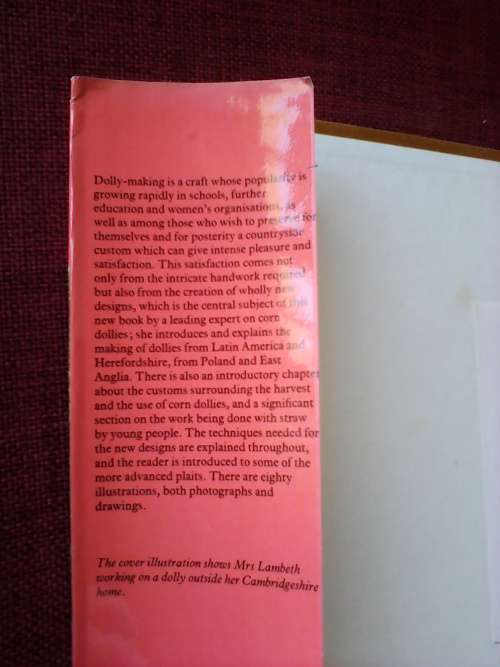 Straw Craft - More Golden Dollies by M Lambeth. Large format. H/C. 72 pp.