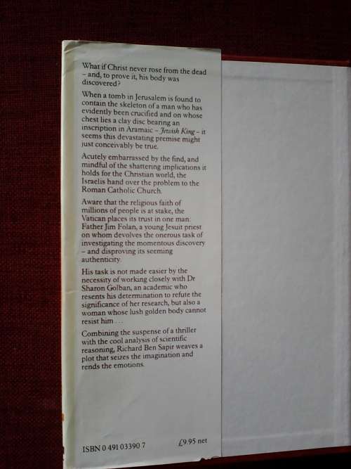 The Body by Richard Ben Sapir. H/C. 356 pp.