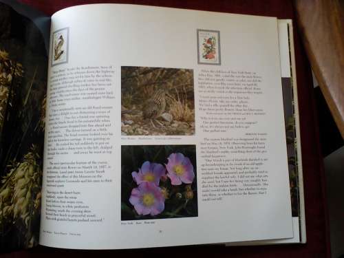 Birds and Flowers of the 50 States, A Collection of US Commemorative Stamps. H/C. 60 pp.