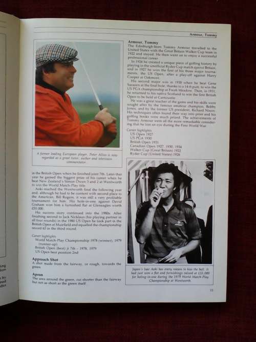 The Hamlyn Encyclopedia of Golf by Ian Morrison. H/C. Large format. 176 pp.