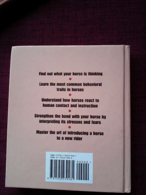 Horse and Pony Body Language Phrasebook by Susan McBane. H/C. 207 pp.