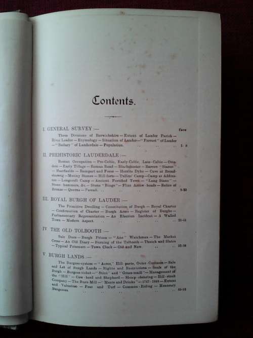 Lauder and Lauderdale by A. Thomson. 1st edition 1902. H/C. 380 pp.