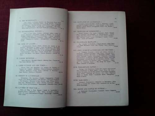 Lauder and Lauderdale by A. Thomson. 1st edition 1902. H/C. 380 pp.