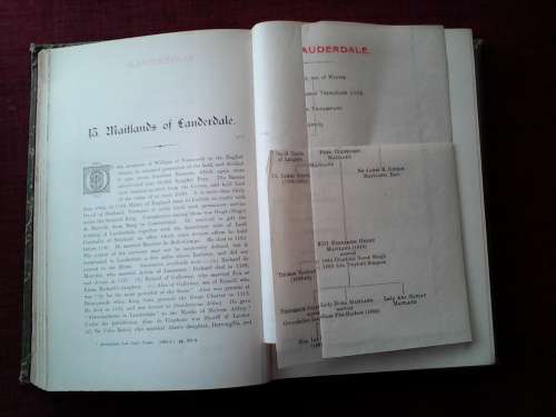 Lauder and Lauderdale by A. Thomson. 1st edition 1902. H/C. 380 pp.